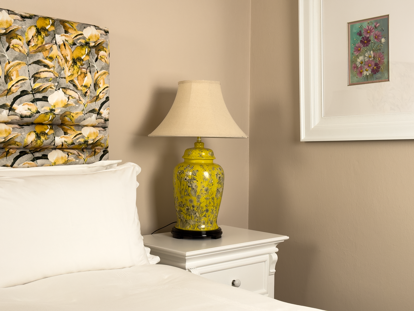 Laurel Ochre Headboard