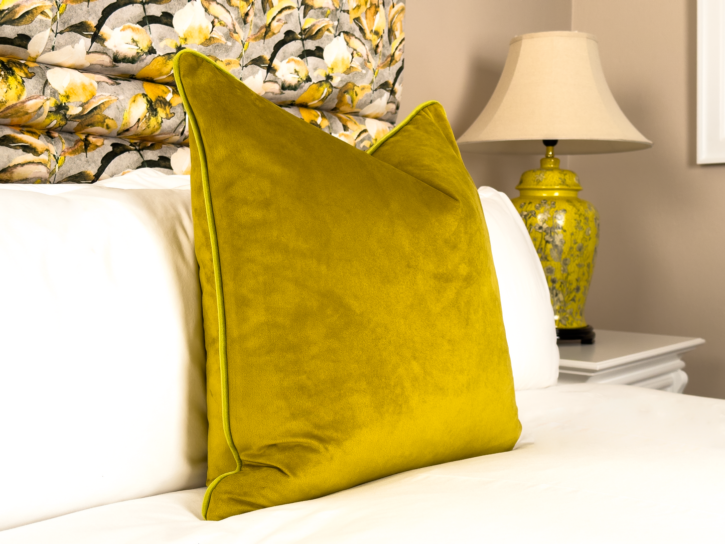 Laurel Ochre Headboard