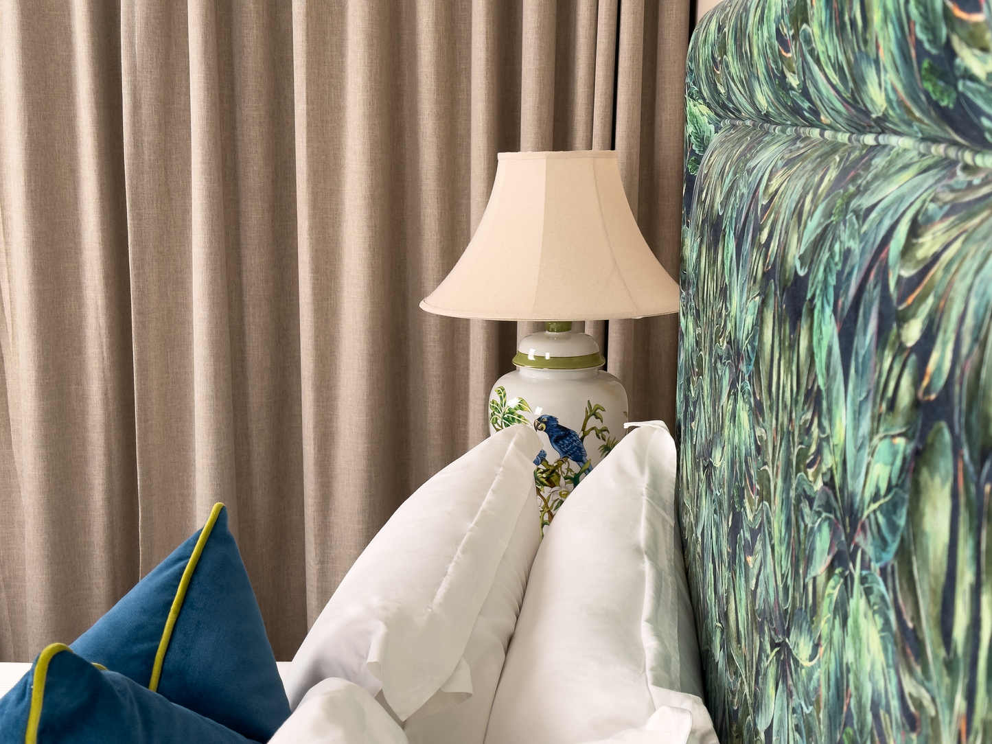 Basil Green Headboard