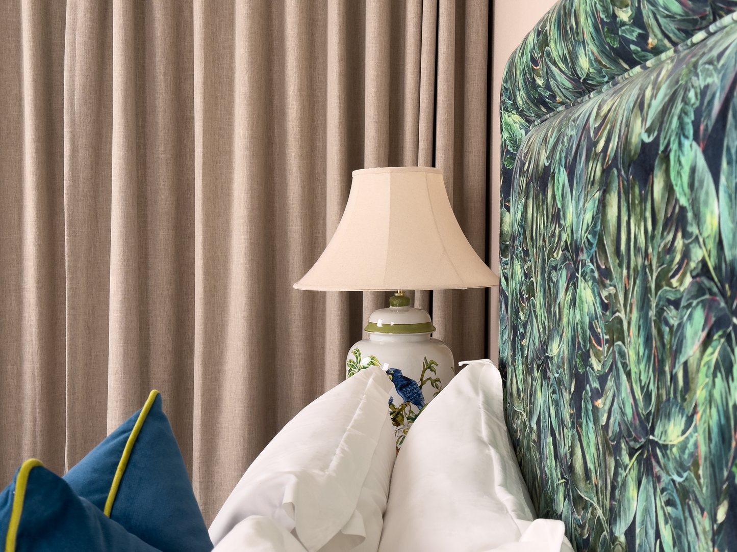 Basil Green Headboard