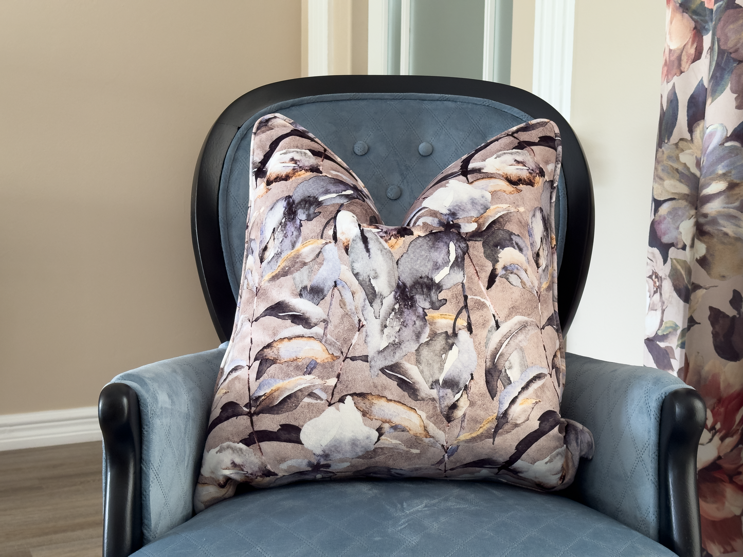 Laurel Blue Scatter Cushion