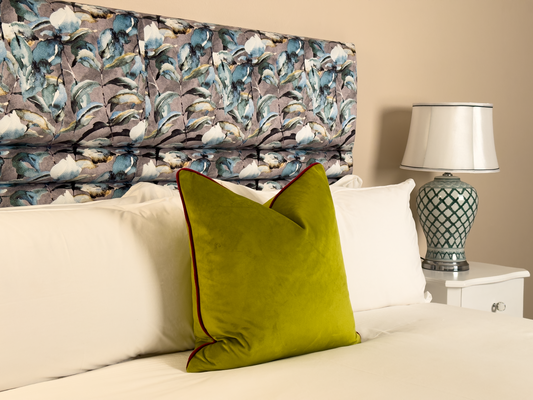 Laurel Blue Headboard